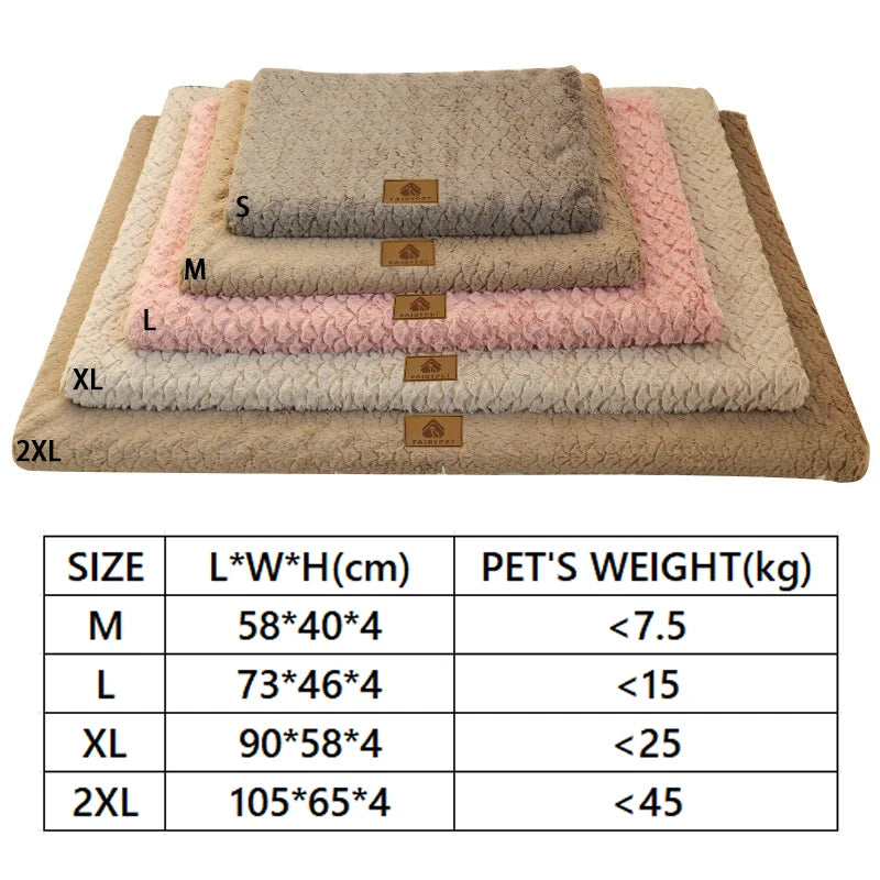 Orthopedic Dog Bed for Senior Dogs – 3D Foam Support, Faux Fur Cover, Waterproof, Washable & Non-Slip Bottom